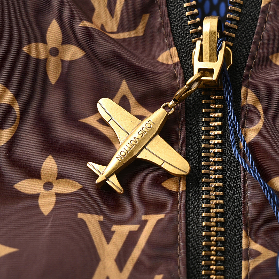Louis Vuitton LV Monogram Coaches Jacket | Street Luxury Authority