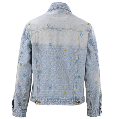 Louis Vuitton Men's Logo Print Jacket | Luxury Streetwear Outerwear