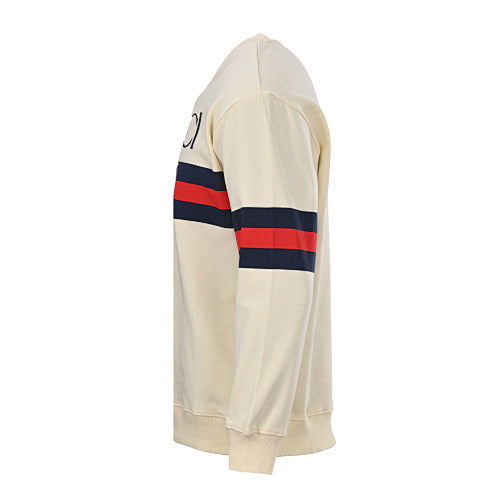 Gucci GG Web Stripe Crewneck Sweatshirt 2026