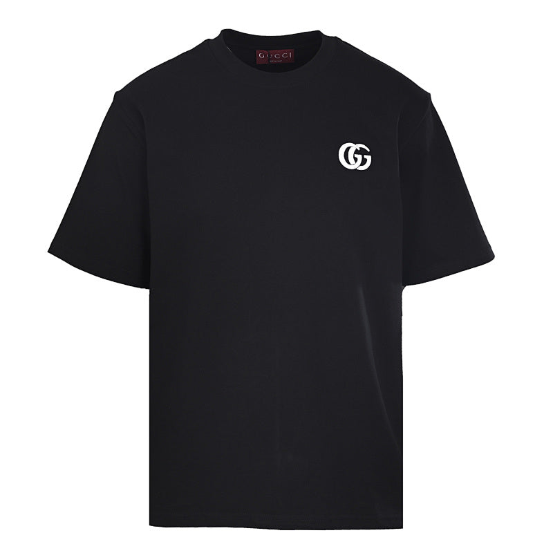 Gucci Embroidered Logo Cotton T-Shirt 2026