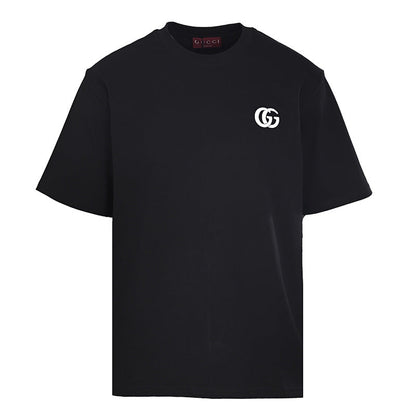Gucci Embroidered Logo Cotton T-Shirt 2026