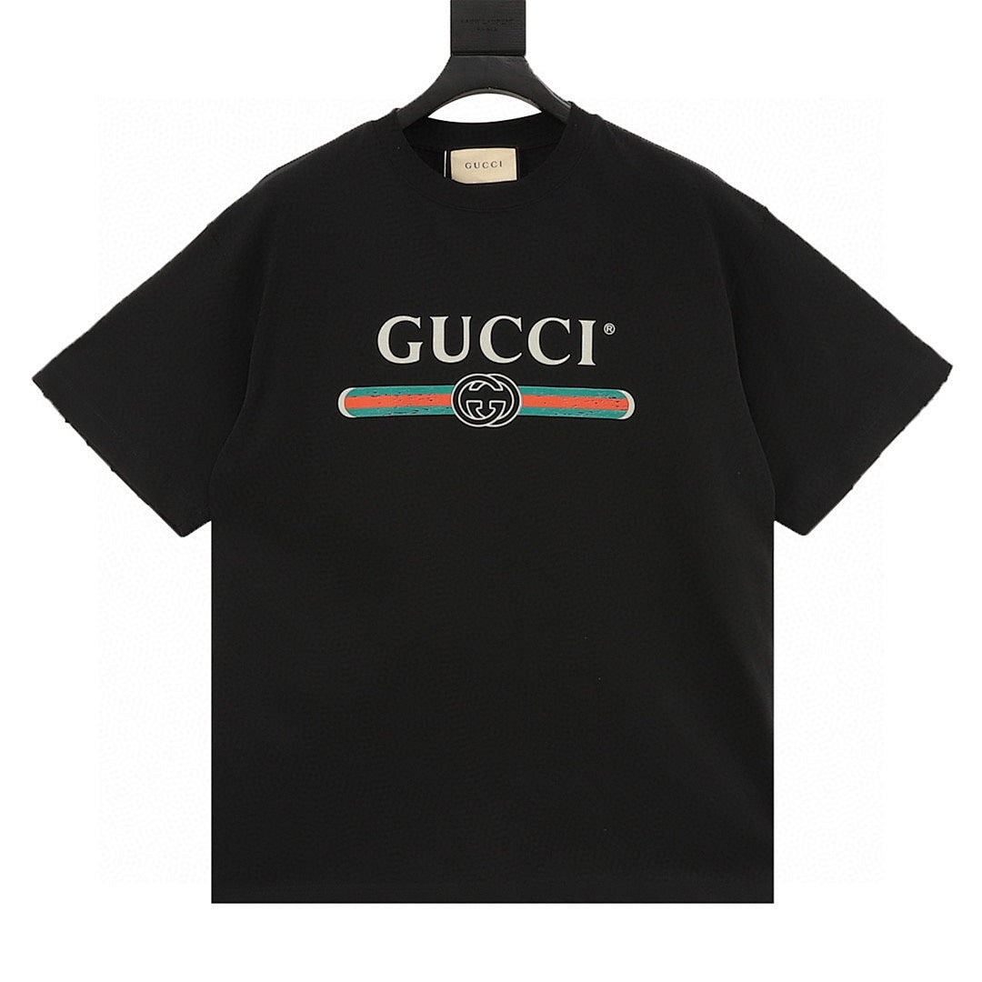 Gucci Classic Belt Print Cotton Short-Sleeve Shirt 2026