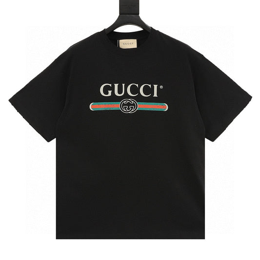Gucci Classic Belt Print Cotton Short-Sleeve Shirt 2026