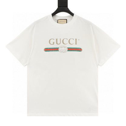 Gucci Classic Belt Print Cotton Short-Sleeve Shirt 2026