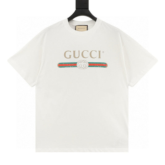 Gucci Classic Belt Print Cotton Short-Sleeve Shirt 2026