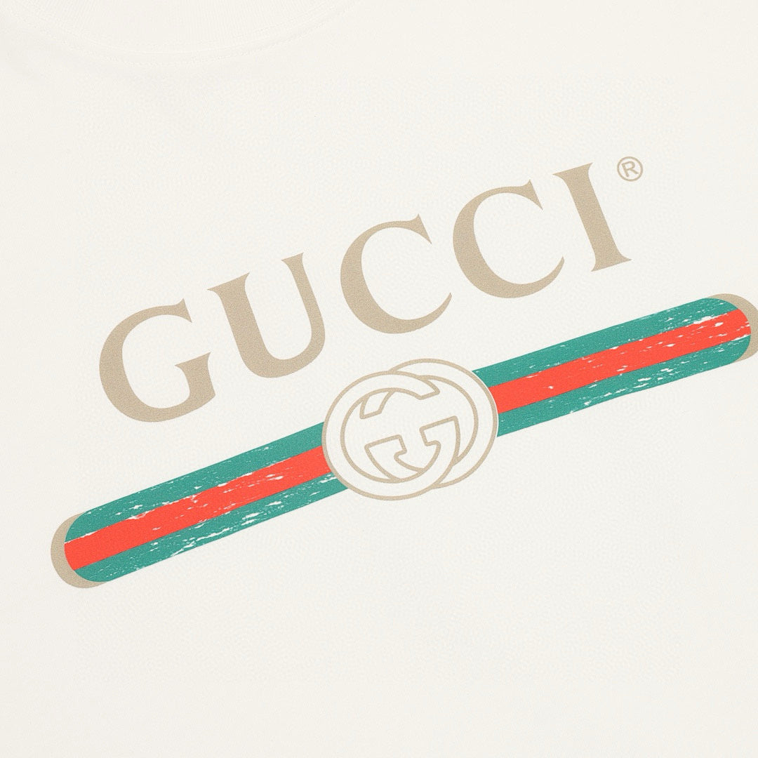 Gucci Classic Belt Print Cotton Short-Sleeve Shirt 2026