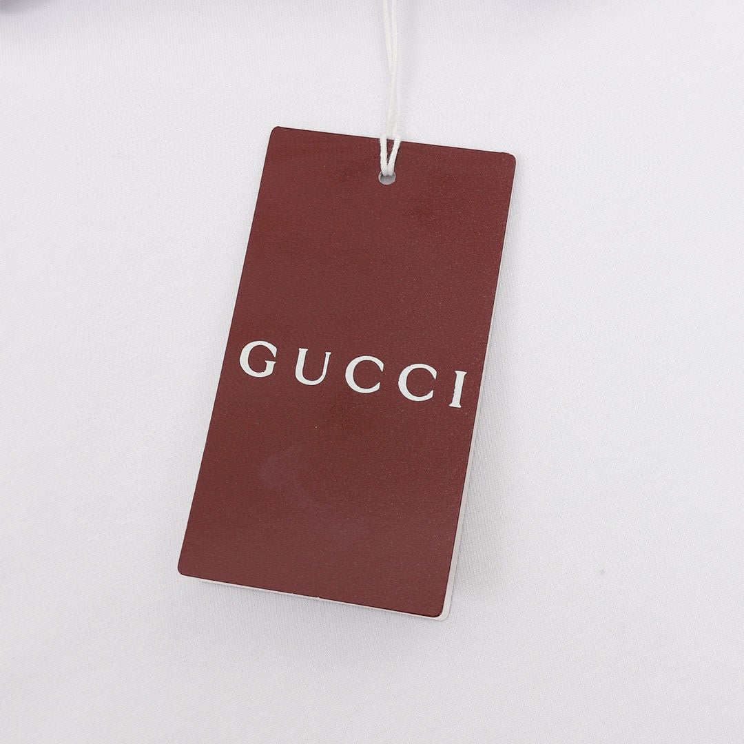 Gucci Two-Tone Horsebit Web Cotton T-Shirt 2026