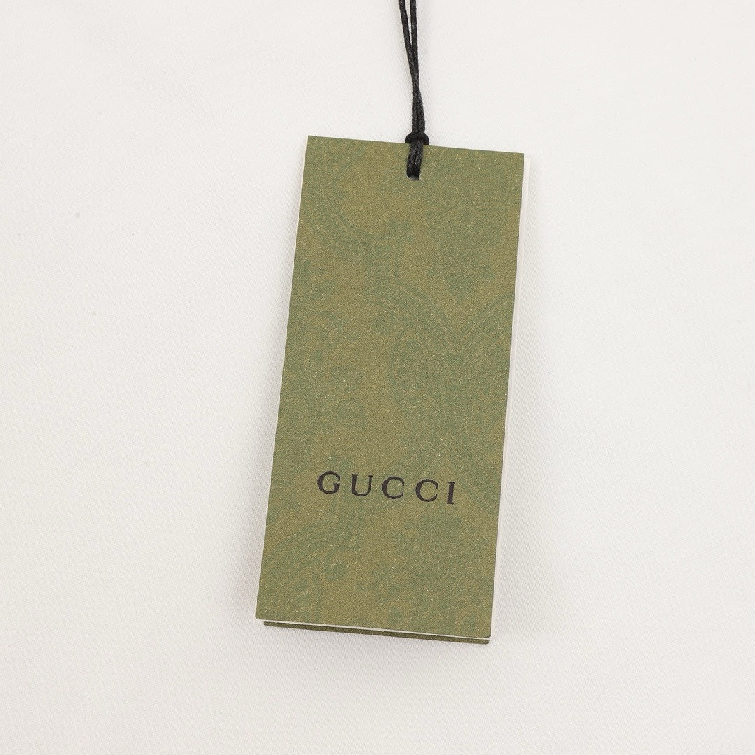 Gucci 3D Embroidered Web Short-Sleeve Top 2026