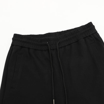 Burberry Check-Trim Equestrian Knight Embroidered Sweat Shorts