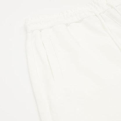 Burberry Check-Trim Equestrian Knight Embroidered Sweat Shorts