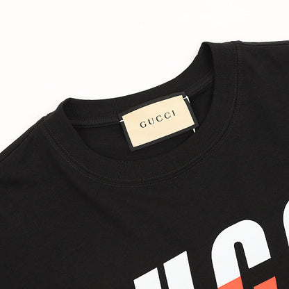 Gucci Lightning Logo Long-Staple Cotton T-Shirt 2026