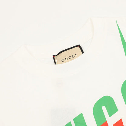 Gucci Lightning Logo Long-Staple Cotton T-Shirt 2026