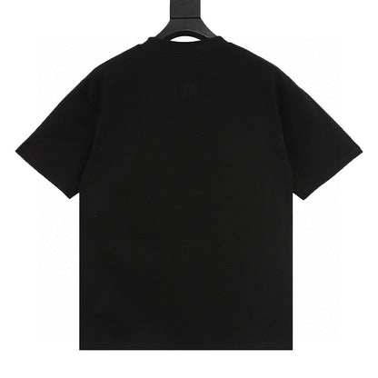Gucci Belt-Print Short-Sleeve Top 2026