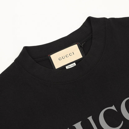 Gucci Belt-Print Short-Sleeve Top 2026
