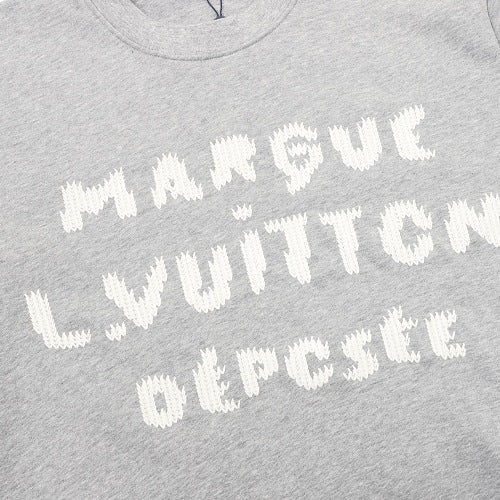 Louis Vuitton LV 26FW Embroidered Logo Crewneck Sweatshirt
