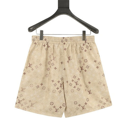 Louis Vuitton LV Monogram Khaki All-Over Print Shorts