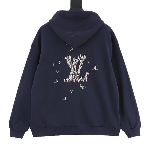 Louis Vuitton LV Sailboat Embroidered Hoodie