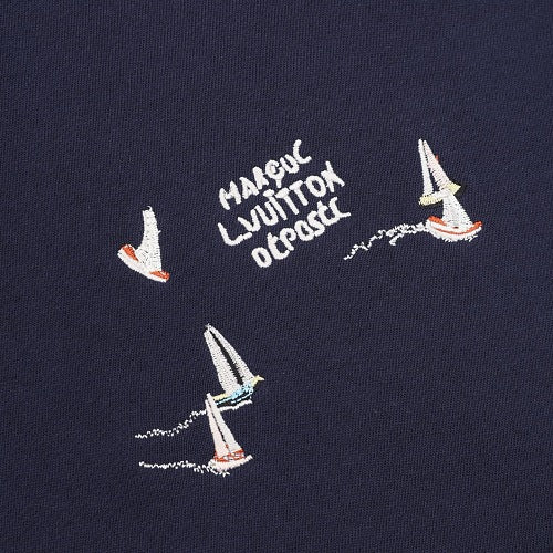 Louis Vuitton LV Sailboat Embroidered Hoodie