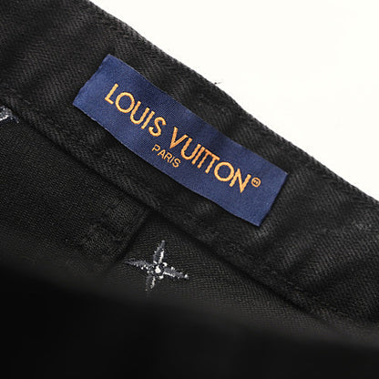 Louis Vuitton Wide-Leg Denim Jeans