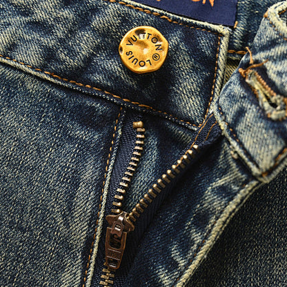 Louis Vuitton Straight-Leg Denim Jeans