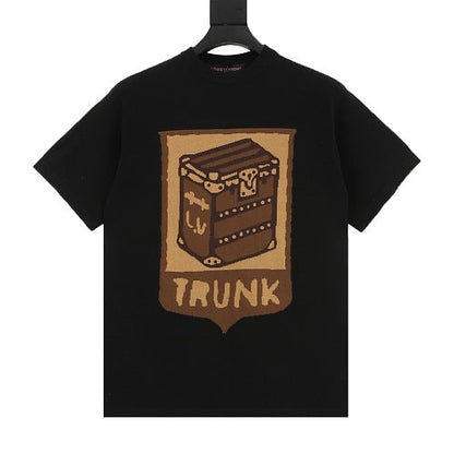 Louis Vuitton SS26 Treasure Trunk Jacquard Knit T-Shirt