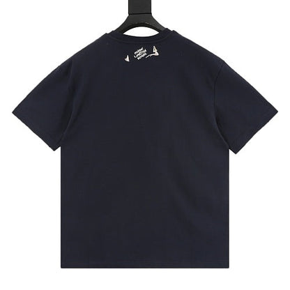 Louis Vuitton SS26 Origami Crane Embroidered T-Shirt