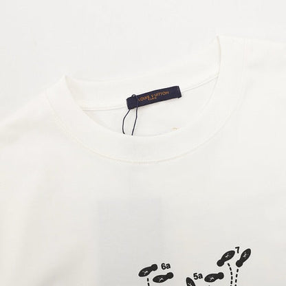 Louis Vuitton Staff Exclusive Puff Print Short-Sleeve T-Shirt