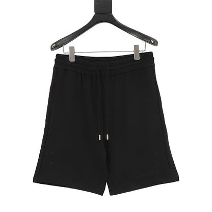 Louis Vuitton 2026 SS Diamond Logo Embroidered Hem Shorts