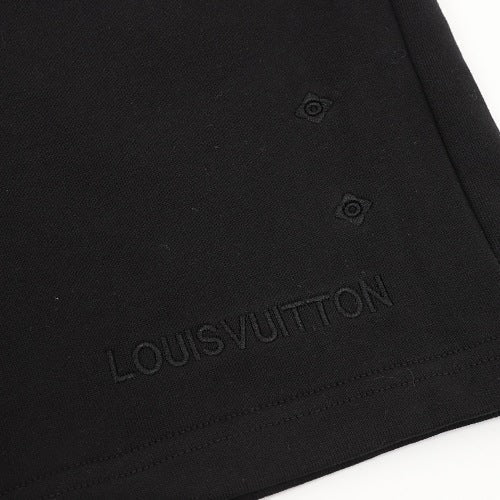 Louis Vuitton 2026 SS Diamond Logo Embroidered Hem Shorts