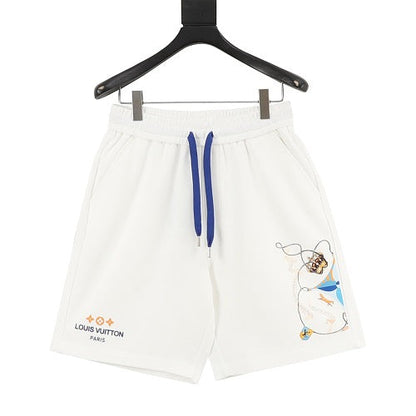 Louis Vuitton 2026 SS Crown Print Shorts