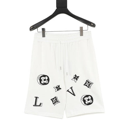 Louis Vuitton 2026 SS Double Vision Monogram Embroidered Shorts
