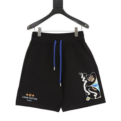 Louis Vuitton 2026 SS Crown Print Shorts