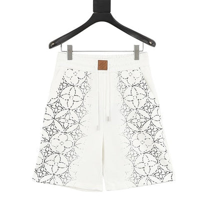 Louis Vuitton SS26 Distressed Monogram Print Shorts