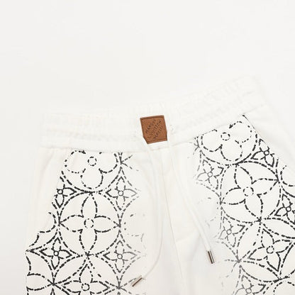 Louis Vuitton SS26 Distressed Monogram Print Shorts