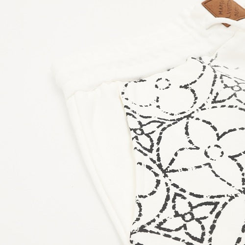Louis Vuitton SS26 Distressed Monogram Print Shorts