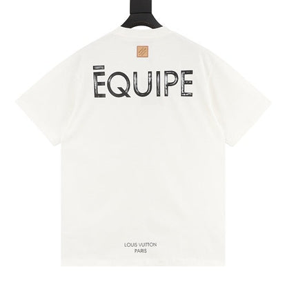 Louis Vuitton SS26 LVM Dual Spray Ink Print T-Shirt