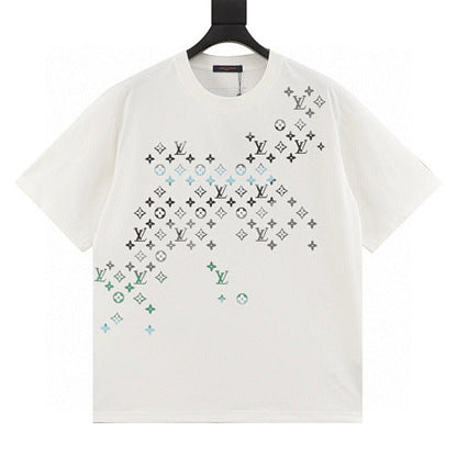 Louis Vuitton Monogram Gradient Digital Print Short Sleeve T-Shirt
