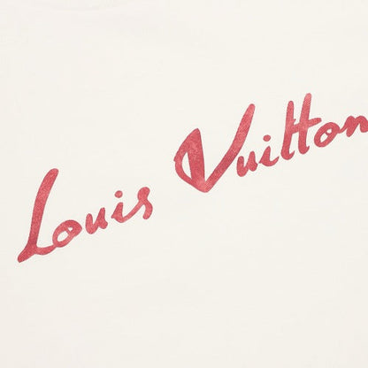 Louis Vuitton SS26 Multi-Layer LV Lettering Pink T-Shirt