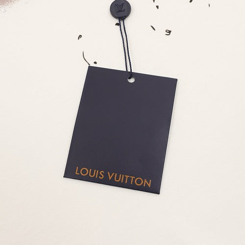 Louis Vuitton SS26 Oil Splash Handwritten Signature Embossed T-Shirt