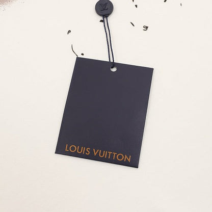 Louis Vuitton SS26 Oil Splash Handwritten Signature Embossed T-Shirt