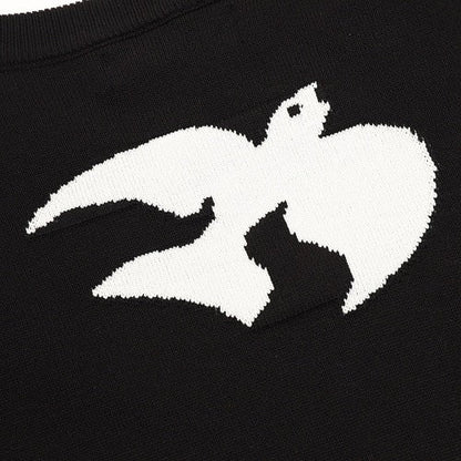 Louis Vuitton Letter Ghost Jacquard Knit T-Shirt
