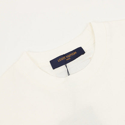 Louis Vuitton Classic Gradient Allover Logo Print Short Sleeve T-Shirt