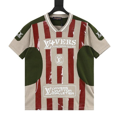 Louis Vuitton SS26 Jersey-Style Runway Knit T-Shirt