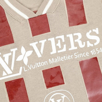 Louis Vuitton SS26 Jersey-Style Runway Knit T-Shirt