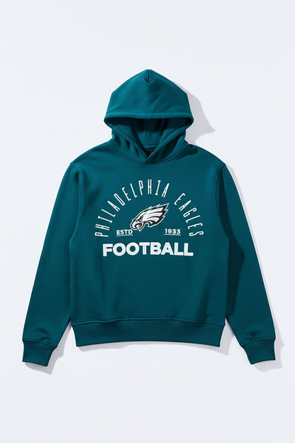 Eagles Barrel Roll Oversized Hoodie - Green - image 1