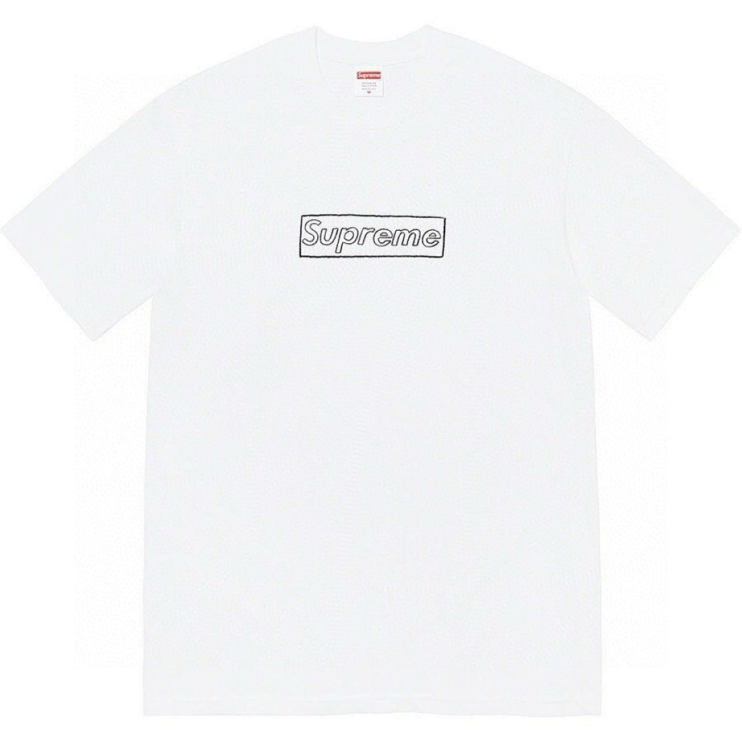 款号790#p40💰 Supreme x kaws Week 18 ChalkLogo Tee粉笔字母Box联名款纯色logo印花 宽松版型 采用260克精梳棉双纱 从面料到辅料全部三标齐全跟足ZP - view 5