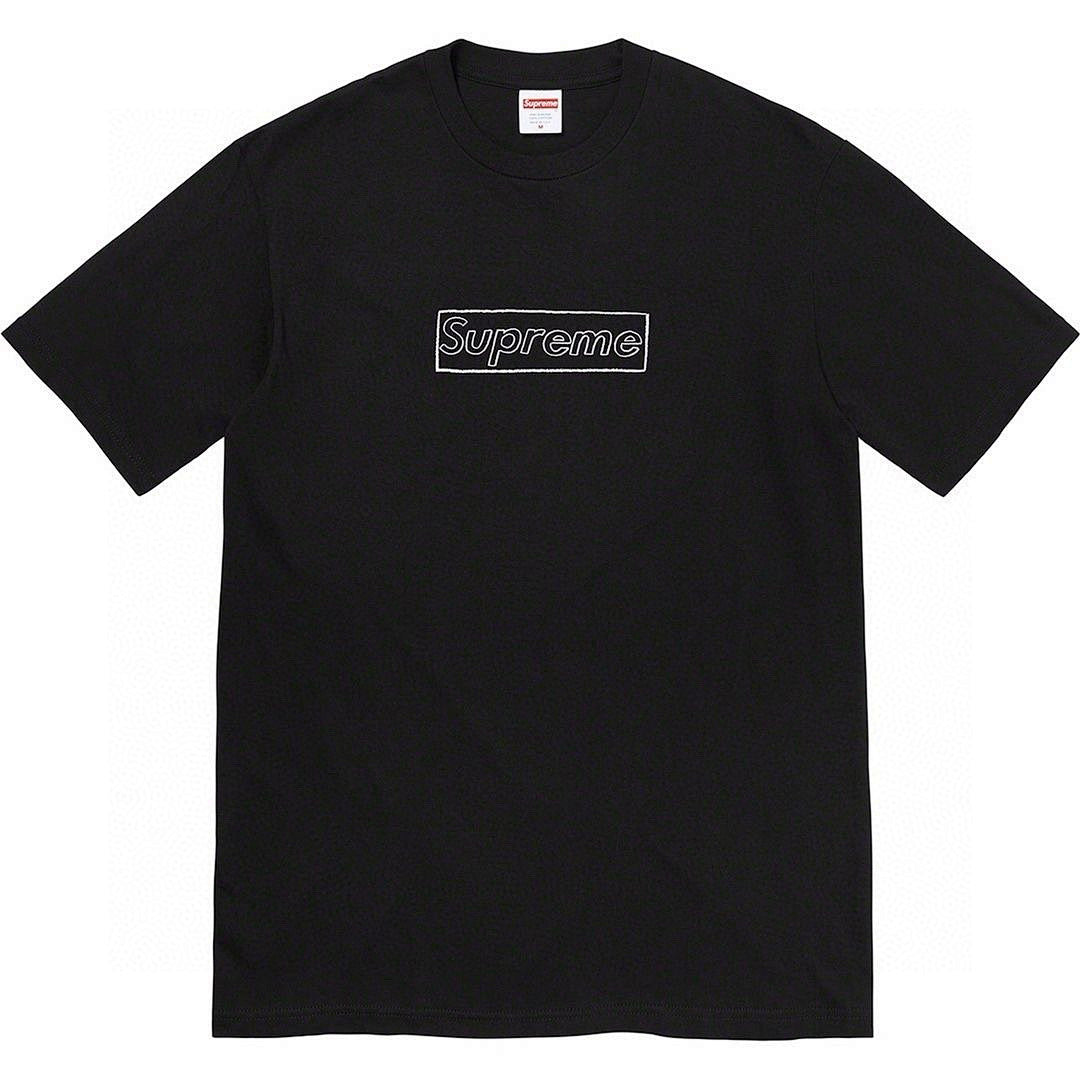 款号790#p40💰 Supreme x kaws Week 18 ChalkLogo Tee粉笔字母Box联名款纯色logo印花 宽松版型 采用260克精梳棉双纱 从面料到辅料全部三标齐全跟足ZP - view 8
