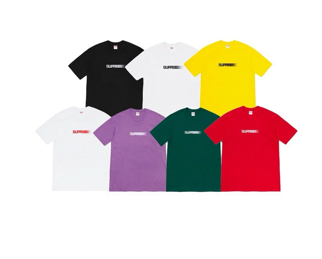 款号791#p40💰 Supreme Week18 Motion幻影Logo印花 宽松版型 采用260克精梳棉双纱 从面料到辅料全部三标齐全跟足ZP 进口松井公司浆料印花绝不开裂 整件做法采用三 - view 1