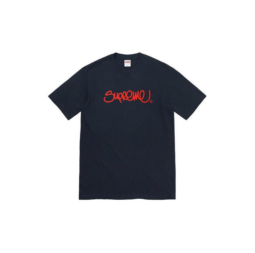 款号792#p40💰 Supreme SS22 Week 19 HandstyleTee线条草写字母涂鸦 宽松版型 采用260克精梳棉双纱 从面料到辅料全部三标齐全跟足ZP 进口松井公司浆料印花绝不 - view 7