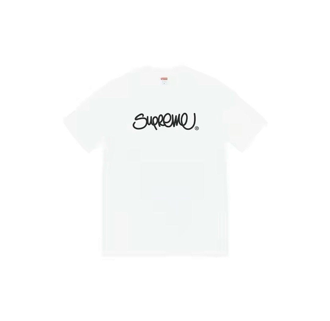 款号792#p40💰 Supreme SS22 Week 19 HandstyleTee线条草写字母涂鸦 宽松版型 采用260克精梳棉双纱 从面料到辅料全部三标齐全跟足ZP 进口松井公司浆料印花绝不 - view 8